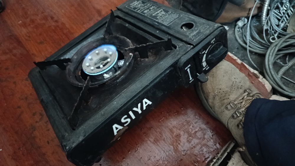 Настольная газ плита походная