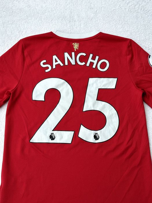 Футболна тениска Adidas Manchester United - размер 13-14Y(164), КАТО НОВА