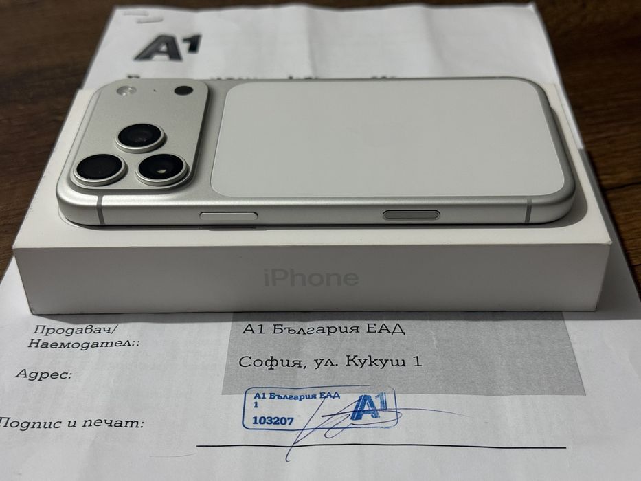 iPhone 17 Pro Max гаранция А1