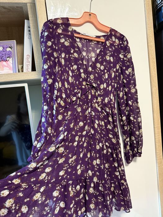 рокли Зара, червена рокля