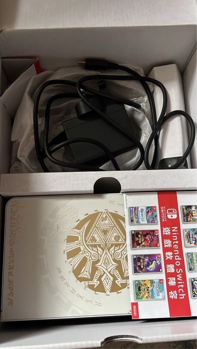 nintendo switch oled zelda edition