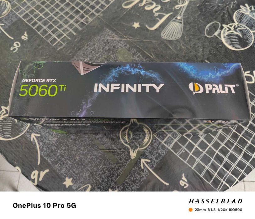 Геймърска видео карта Palit GeForce RTX 5060 Ti Infinity 3 16GB