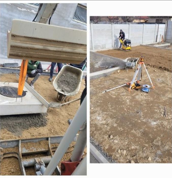 Racordări canalizare și utilități,excavații,nivelări,excavator,buldo
u