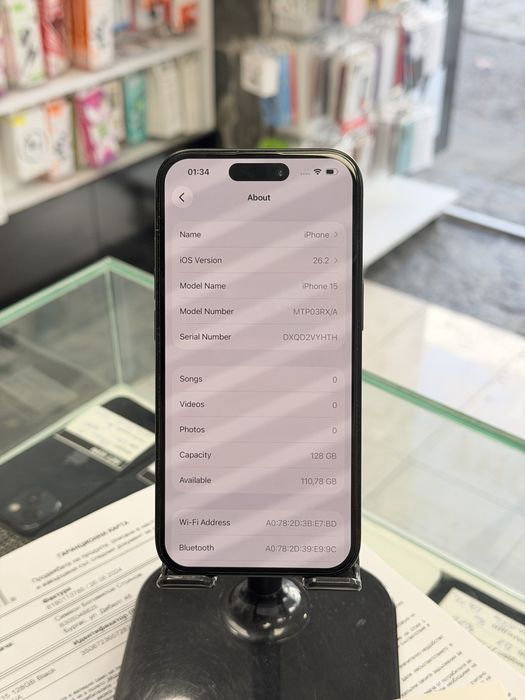 Apple iPhone 15 128GB Black