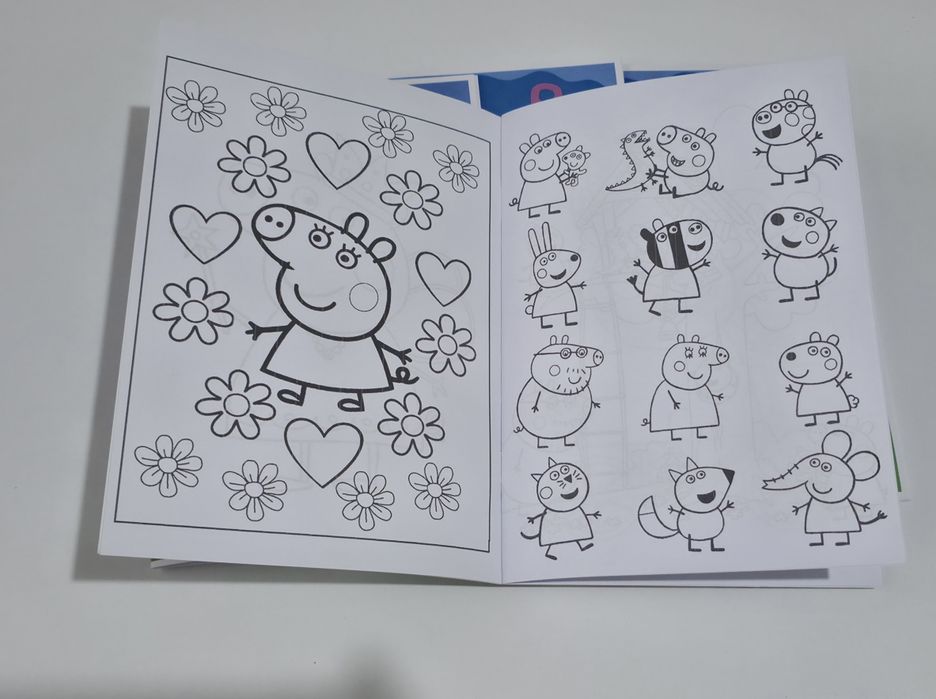 Caiet de colorat Peppa Pig