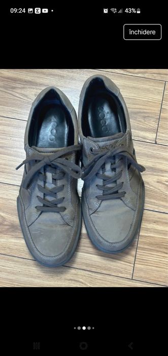Adidasi barbati Ecco din piele 44