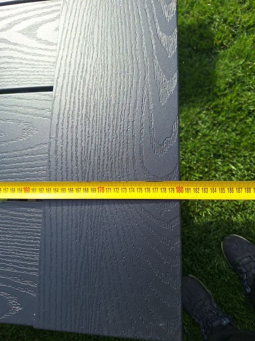 Градинска алуминиева маса и пейки