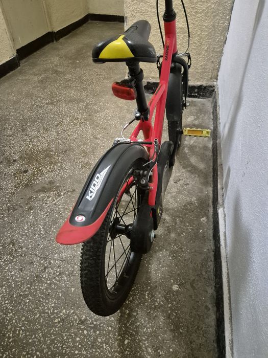 Bicicleta copii 4-7 ani BTWIN Racing 900 16"  Cadru Aluminiu