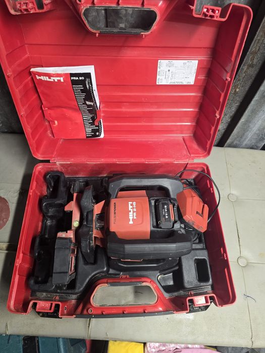 Laser Hilti PR2-HS A12 calibrat la zi complet in cutie