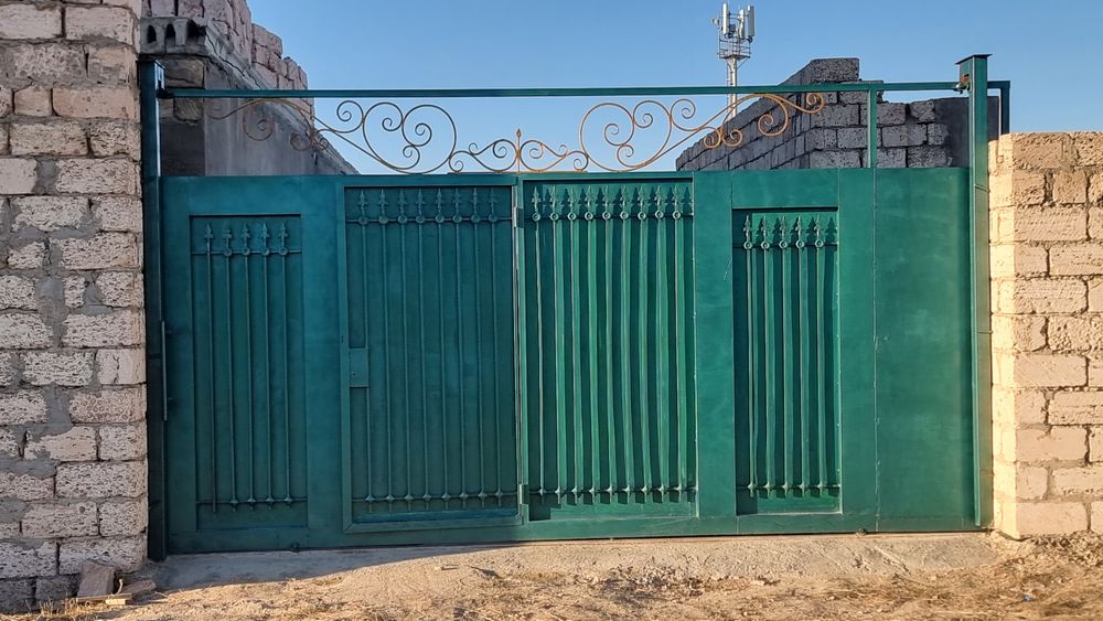 Продам ворота с калиткой 5 метров