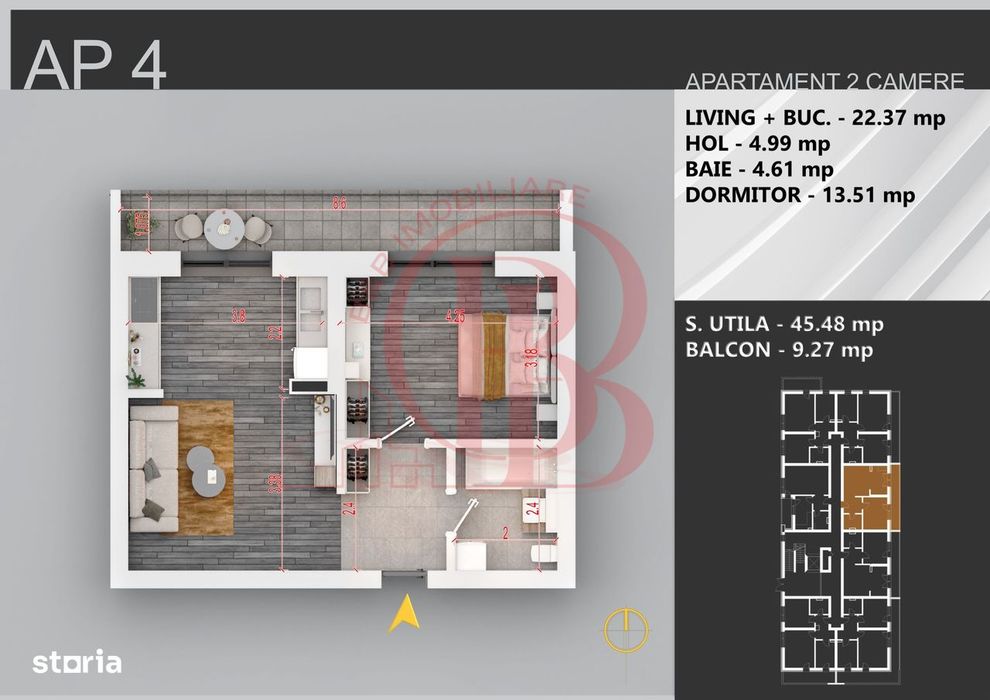 Theodor Pallady Apartament 2 camere Finalizare Rapida