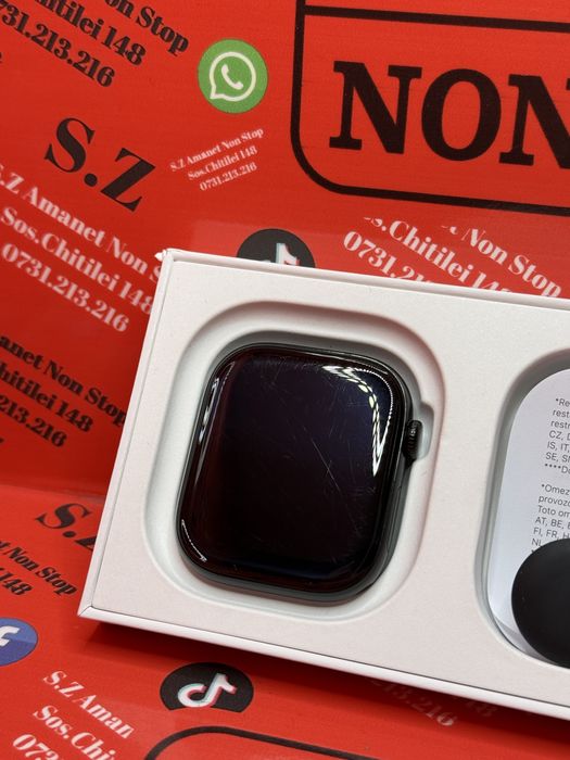 Apple Watch Series 10 46MM Jet Black Amanet SZ Non Stop