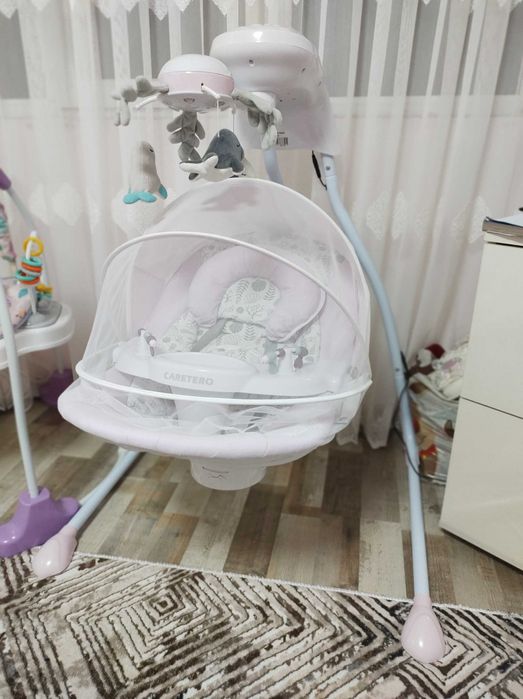 Детска електрическа люлка и Бънджи