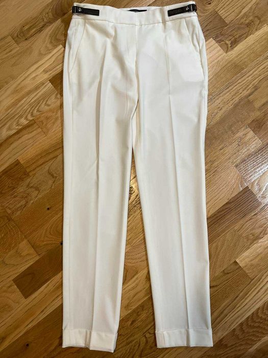 Дамски бял панталон Mango размер 36