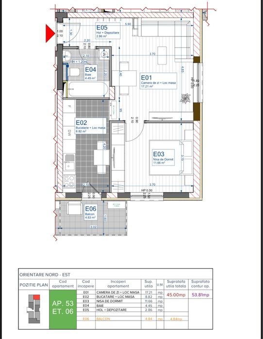 Apartamente Oradea Noi GrandHill Residence Apartament de vanzare