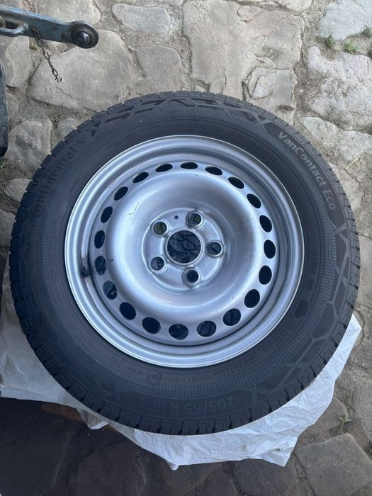 Roți VW T6, anvelope noi 205/65R16 C