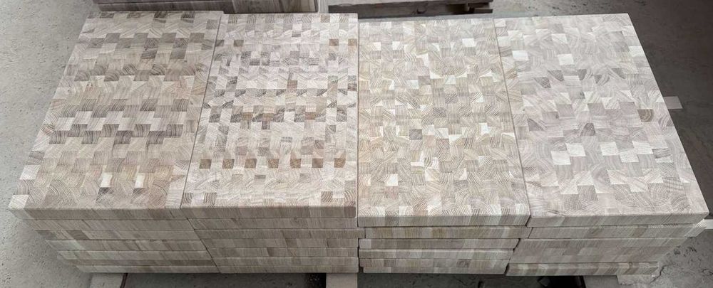 Енд грейн /End grain дъски от дъб 50х30х4 см