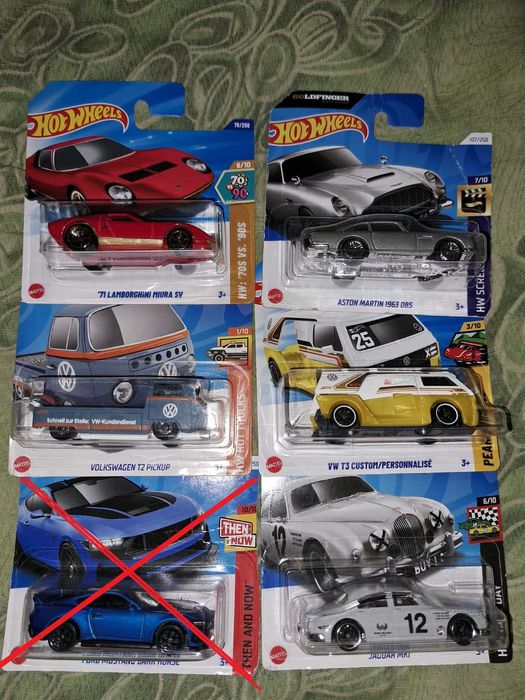Колички Hot Wheels и Matchbox 1:64