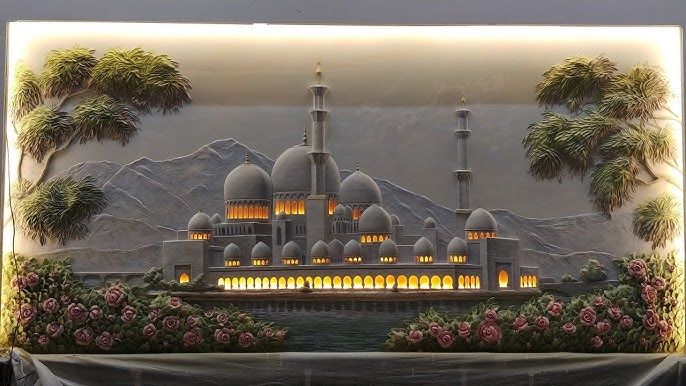 Кааба рельеф. Мекка Рельеф Барельеф