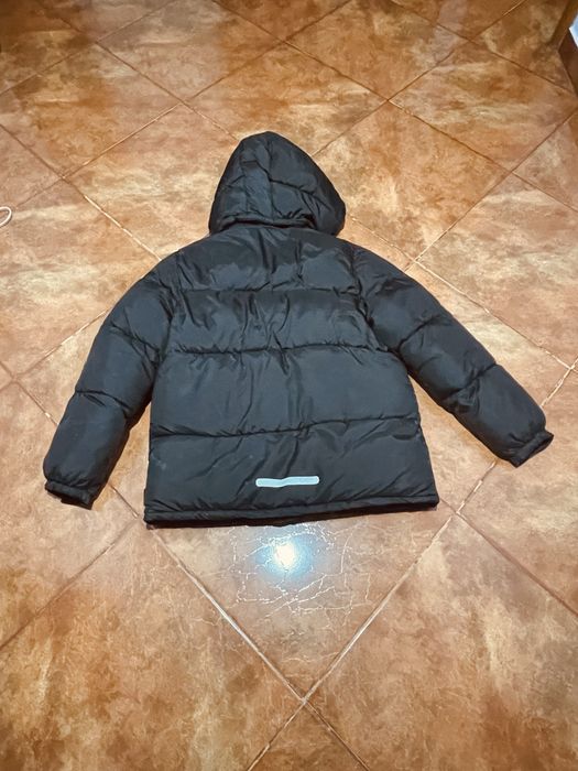 Geaca puf neagra cu gluga 13 4 ani marime