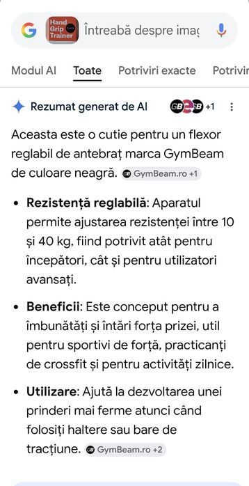 Flexor reglabil antebraț