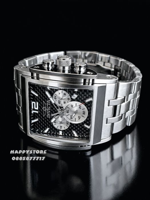 INVICTA Powertrain Silver 48 mm, Инвикта нов мъжки часовник