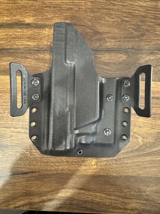 Holster OWB Glock 17 cu lanterna NightStick