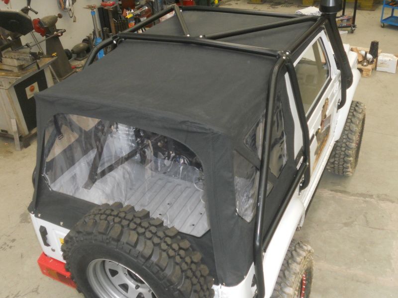 Soft Top Prelata Suzuki SAMURAI culoare NEGRU sau ALB Raptor4x4 Italia