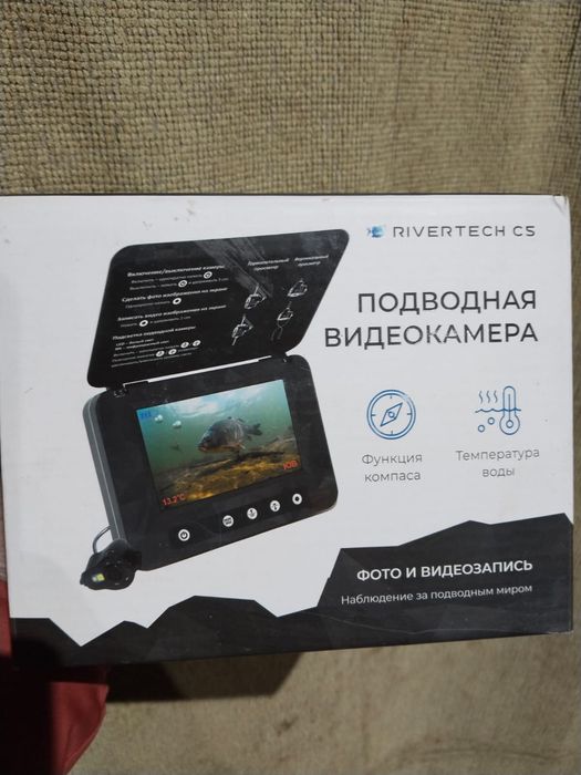 Шуруповёрт со шнеком и камера