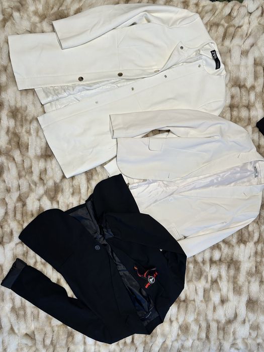 Zara  жилетка  , яке , сако  зара  , есен , кожено яке С размер