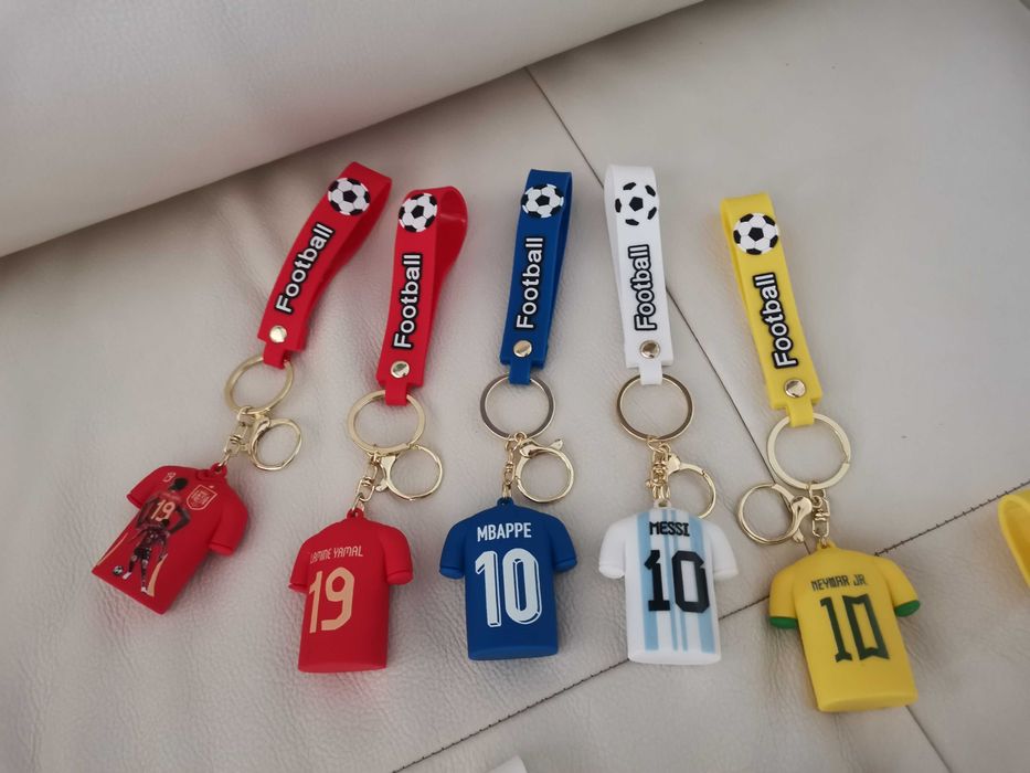 Breloc Fotbal Tricou Neymar Tricou Messi Tricou MBappe Tricou Lamine Yamal