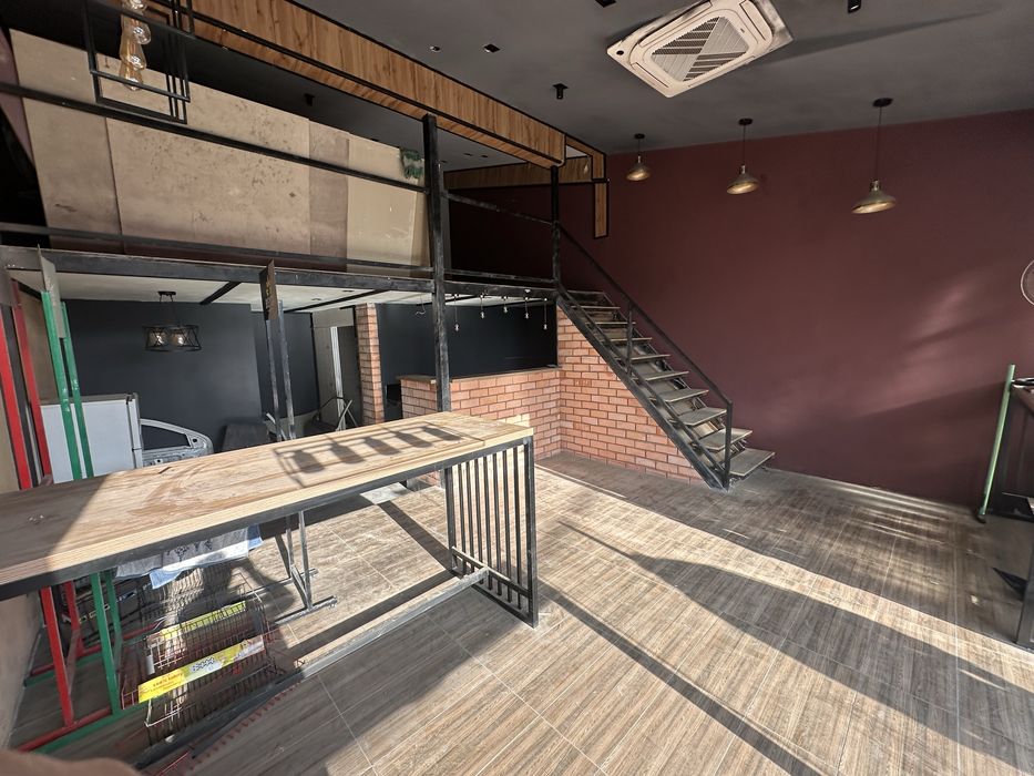 Сдается помещение было сделанно под кафе! Еще не кто не пользовался