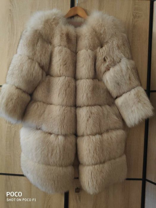 Шуба писец лиса размер М