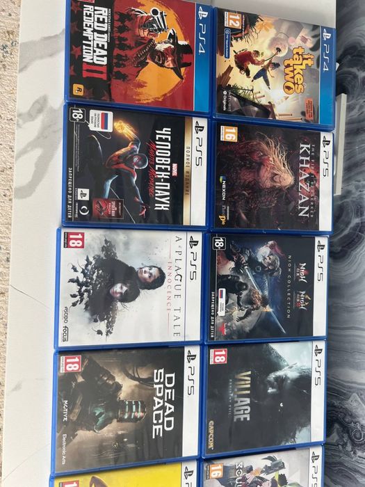 Продам диски PS5/PS4