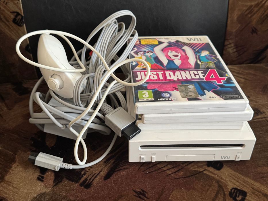 Wii Nintendo cu 3 jocuri