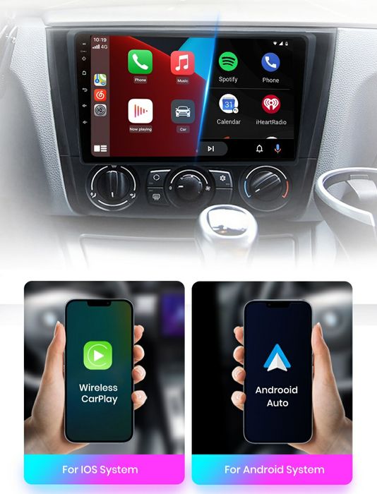 Navigatie Android dedicata BMW Seria 1 - E81,E82,E87,E88 (2004-2011)