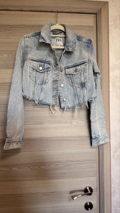 Дънково яке zara