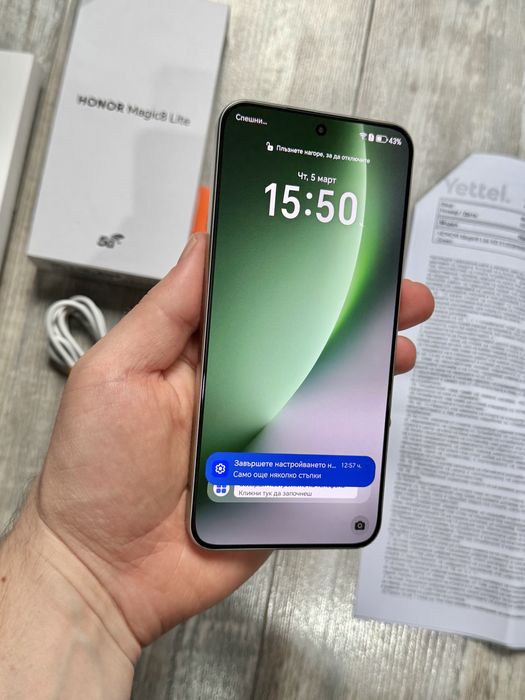 Honor Magic 8 lite 512 GB 8+8 GB Ram Dual Sim 36 м. гаранция