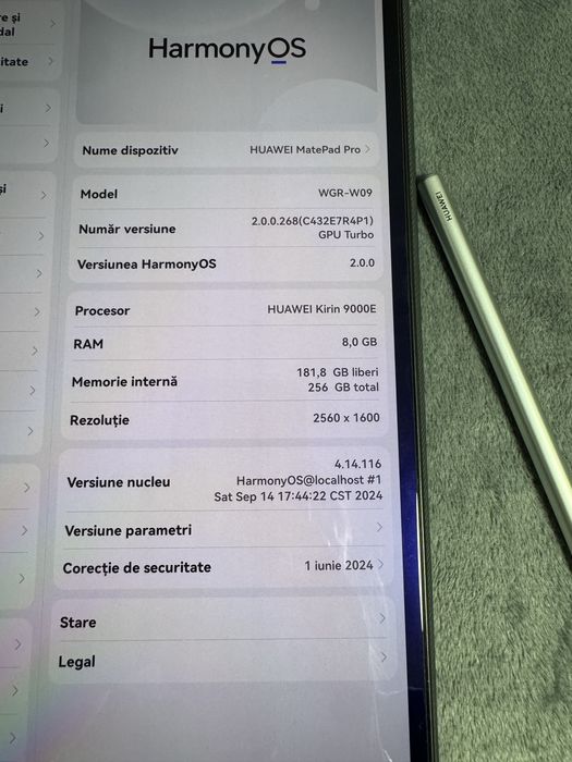 HUAWEI Matepad Pro 12.6(2021) 256 GB+M-pencil