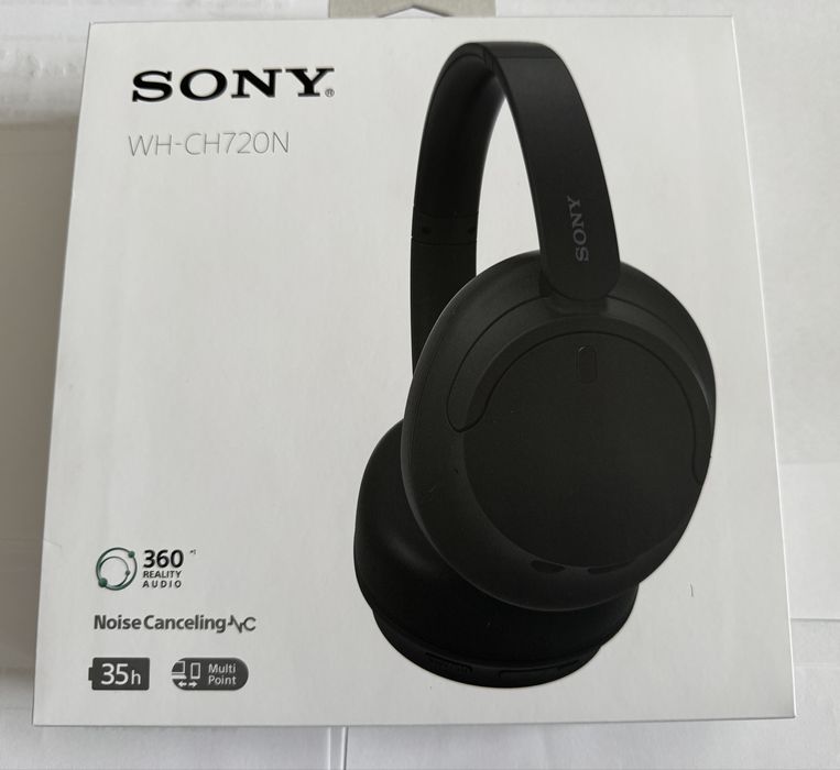 Слушалки Sony WH-CH720NB В ГАРАНЦИЯ!