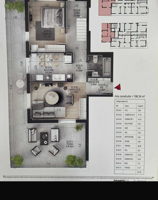 Penthouse de lux – zona Pallady (Gura Calitei)