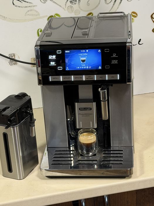 Кафемашина кафе автомат delonghi Primadonna Exclusive с гаранция