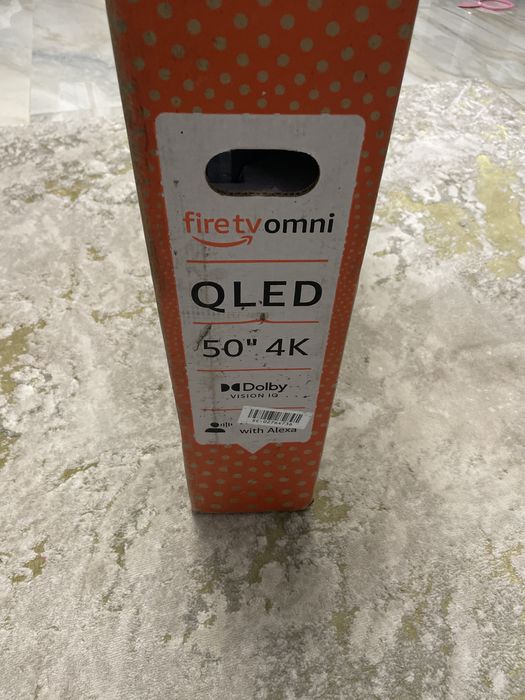 Televizor Amazon Omni Qled fire tv , 50 inch, 126 cm, Nou