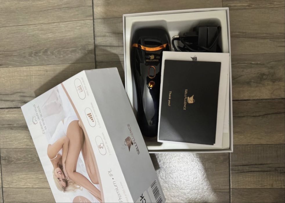Epilator IPL Sellfluence 3 in 1 (pentru toate zonele corpului)