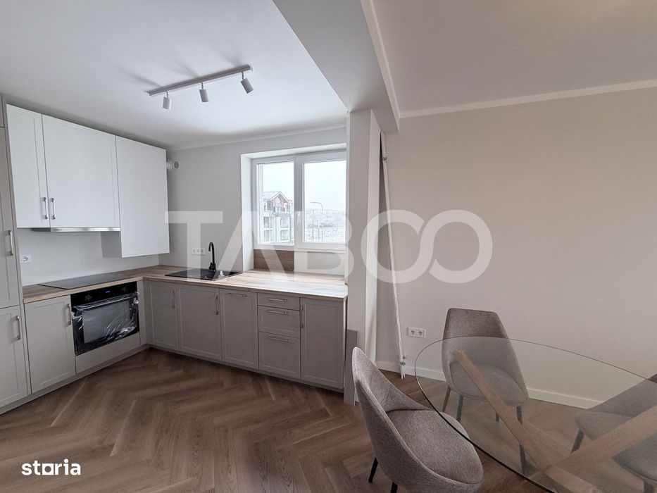 Apartament 3 camere 2 bai terasa la prima inchiriere in DaVinci Sibiu