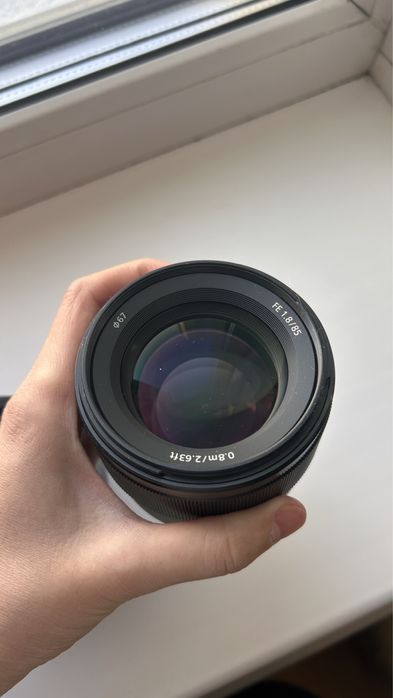 Объектив Sony 85mm f1.8