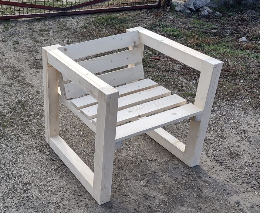 Fotoliu gradina lemn