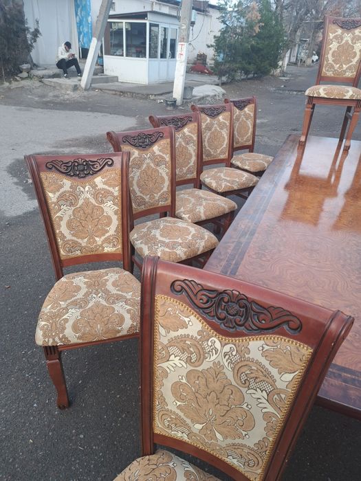 продам стол стулья отличное состояние 14 кишилик