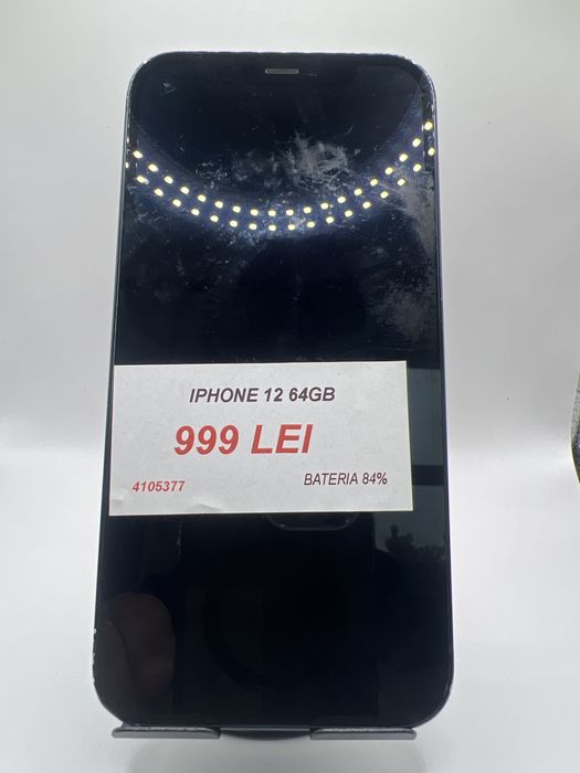 Iphone 12 64GB, baterie 84%, Amanet Lazar Crangasi, 41053