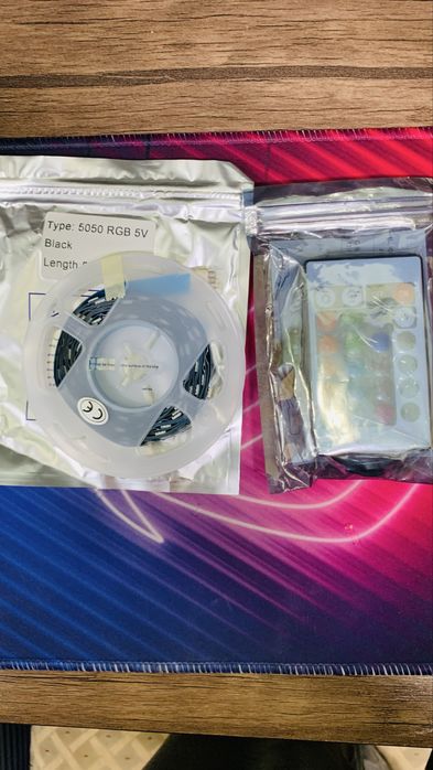 RGB-подсветка для комноты с путльтом